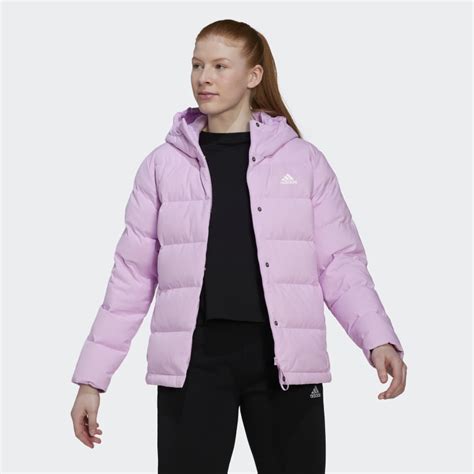 adidas daunenjacke damen lila|Lila .